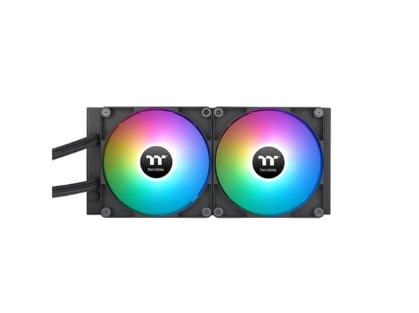 Thermaltake TH280 V2 Ultra ARGB Sync - Væskekjølesystem for prosessor - med LCD-skjerm - (for: LGA1156, AM2, AM2+, AM3, LGA1155, AM3+, LGA2011, FM1,