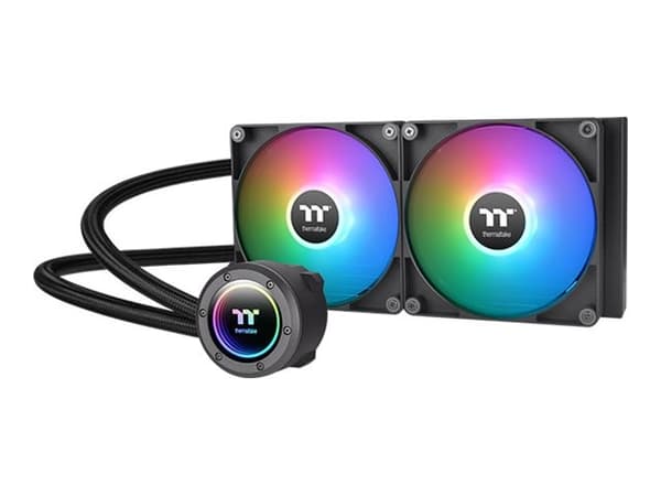 Thermaltake TH280 ARGB Sync V2 - Prosessorkjøler - (for: LGA1156, AM2, AM2+, AM3, LGA1155, AM3+, LGA2011, LGA1150, LGA1151, AM4, LGA2066, LGA1200, LG Sort