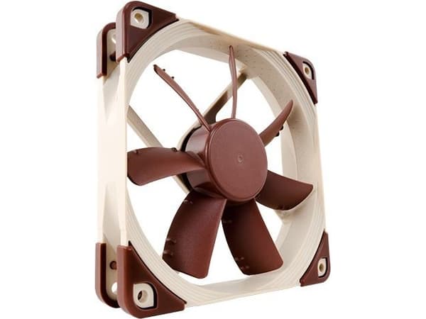 Noctua NF-S12A FLX, Vifte, 12 cm, 700 RPM, 1200 RPM, 107,5 m³/t, Beige, Brun