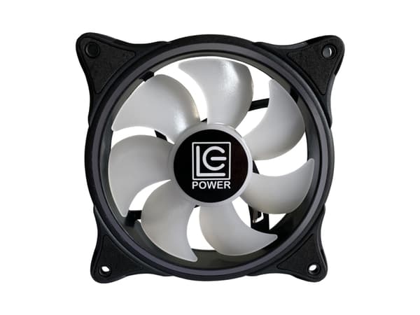 LC-Power LC-CF-120-ARGB-B, Vifte, 12 cm, 800 RPM, 1300 RPM, 26,8 dB, 48,9 cfm