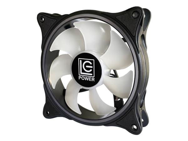 LC-Power LC-CF-120-ARGB-B, Vifte, 12 cm, 800 RPM, 1300 RPM, 26,8 dB, 48,9 cfm