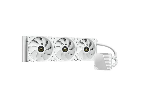 Antec Symphony 360, All-in-one liquid cooler, 12 cm, 72 cfm, Hvit