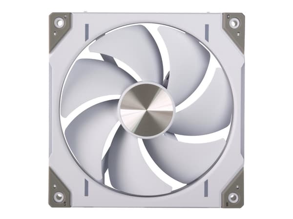 Phanteks D30 PWM Regular Airflow D-RGB -tuuletin - 140mm valkoinen - Tehokas PWM-tuuletin valkoisena - 30 mm syvyys ja pidennetyt tuulettimen lavat - musta