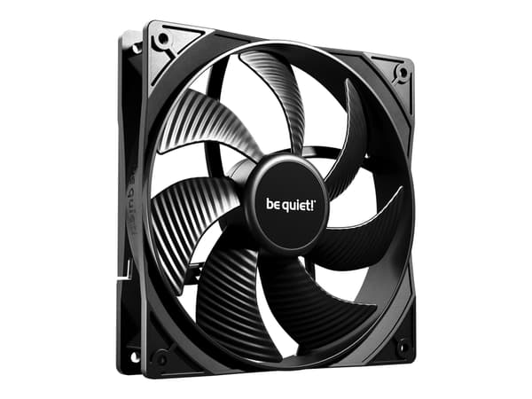 be quiet! Pure Wings 3 - High Speed - kabinettvifte - 140 mm - svart Sort
