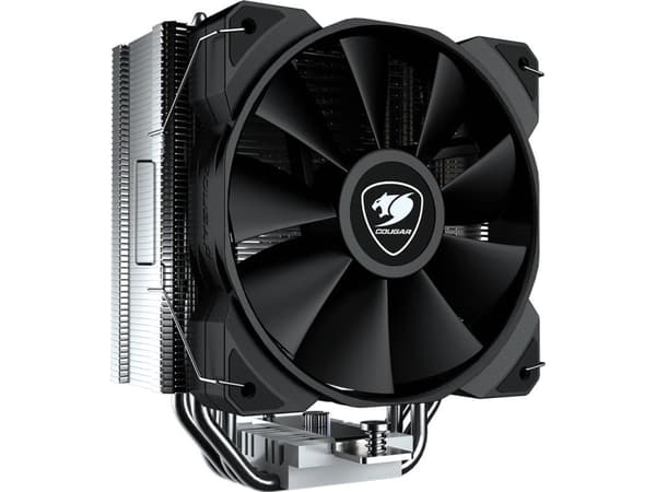 COUGAR Gaming CGR-FZAE50, Kjøleribbe/Radiator, 12 cm, 143,53 m³/t, Sort Sort