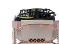 Miniatyrbilde 3 av 5: Dynatron Inter-Tech G-555 - Prosessor luftkjøler - (for: LGA1366) - Aluminium med kobberbase - 77 mm - 2U (88885064)
