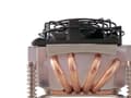 Miniatyrbilde 2 av 5: Dynatron Inter-Tech G-555 - Prosessor luftkjøler - (for: LGA1366) - Aluminium med kobberbase - 77 mm - 2U (88885064)