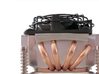 Dynatron Inter-Tech G-555 - Prosessor luftkjøler - (for: LGA1366) - Aluminium med kobberbase - 77 mm - 2U (88885064)
