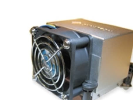 Dynatron P-6AG - Prosessor luftkjøler - (for: LGA775) - kobber - 60 mm - 2U Grå, Sølv