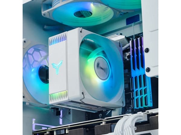 Jonsbo CR-1000 EVO CPU-kylare, ARGB - vit