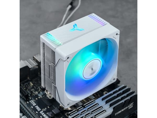 Jonsbo CR-1000 EVO CPU-kylare, ARGB - vit