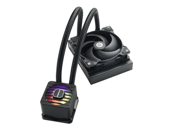 Enermax LIQMAXFLO SR ELC-LMF120-SF - Kylsystem med vätska till processorn - ARGB - Elementstorlek: 120 mm - (för: LGA115x Socket, LGA1200, LGA1366, L