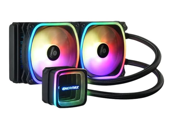 WAK Enermax Aquafusion ADV Wasserkühler 240mm SquA RGB WAK Enermax Aquafusion ADV Wasserkühler 240mm SquA RGB