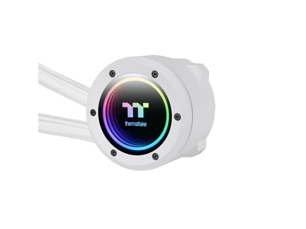 Thermaltake TH420 V2 ARGB Sync - Snow Edition - kylsystem med vätska till processorn - Elementstorlek: 420 mm - (för: LGA1156, AM2, AM2+, AM3, LGA115