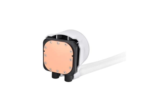 Thermaltake TH120 V2 ARGB, Tyyppi: Nestejäähdytys, Tuulettimen halkaisija: 12 cm, Suurin ilmavirta: 57.05 cfm, Suurin ilmanpaine: 2.23 mmH2O, Laakeri