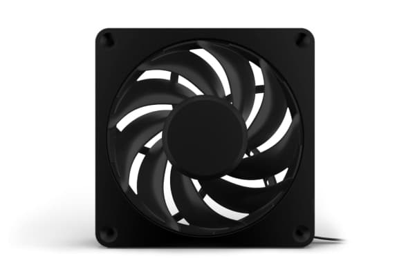 Alphacool Apex Stealth Metall, Vifte, 12 cm, 400 RPM, 3000 RPM, 198,597 m³/t, Sort