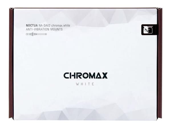 Noctua chromax NA-SAV2 - Absorptionssats för systemfläktsvibrationer - chromax.vit