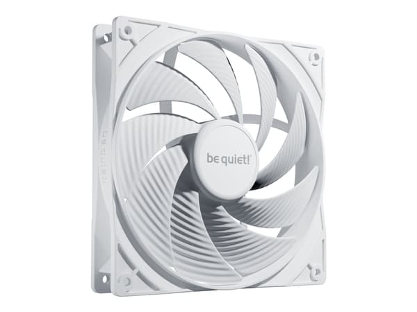 be quiet! Pure Wings 3 - Kabinettvifte - PWM-høyhastighet - 140 mm - hvit Hvit