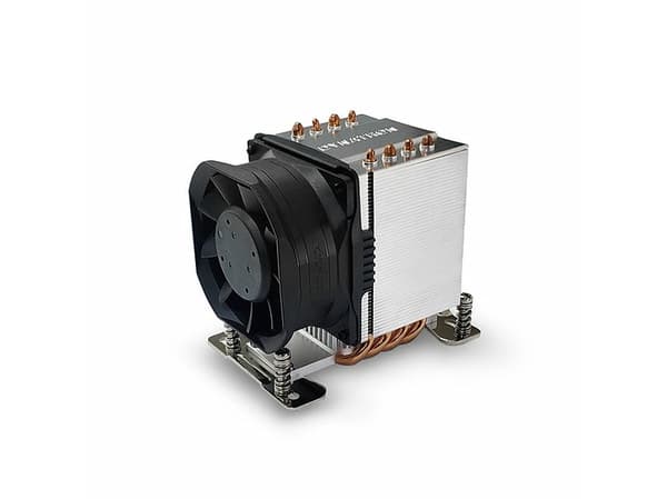 Dynatron A55, Luftkjøler, 8 cm, 2400 RPM, 8000 RPM, Sort, Grå Sort, Grå