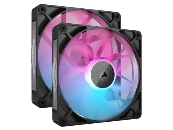 CORSAIR RX RGB Series, iCUE LINK RX140 RGB, 140mm Fan, Dual Pack