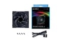 Miniatyrbilde 1 av 3: Lian Li UNI FAN TL LCD, Vifte, 14 cm, 350 rpm, 1600 rpm, 29,4 dB, 64 CFM.