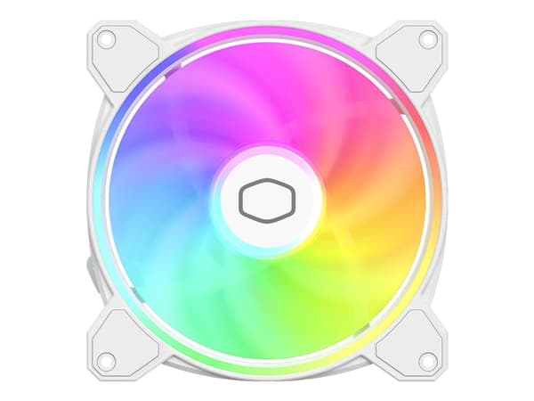 Cooler Master MasterFan MF140 HALO² - White Edition - lådfläkt - 140 mm - vit
