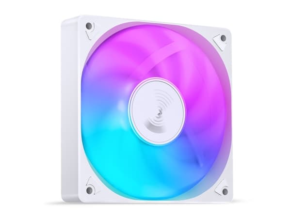 Jonsbo SL-120CW, Vifte, 12 cm, 1500 RPM, Hvit Hvit
