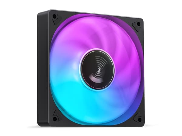 Jonsbo SL-120C, Vifte, 12 cm, 1500 RPM, Sort, Hvit Sort, Hvit