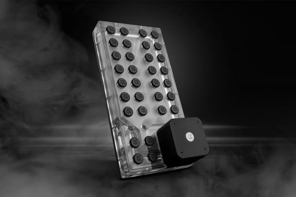 EK Water Blocks EK-QuantumX Loophole Distroplate D5 PWM - black