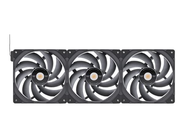 Thermaltake TOUGHFAN EX14 Pro - Swappable Edition - kabinettvifte - high static pressure - 140 mm (en pakke 3) Sort