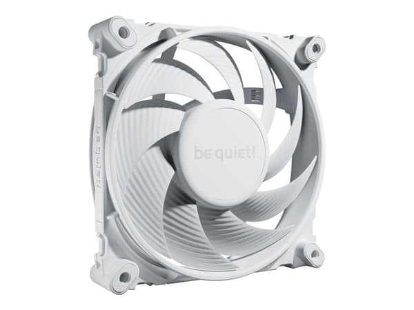 be quiet! Silent Wings 4 - Kabinettvifte - PWM-høyhastighet - 120 mm - hvit Hvit