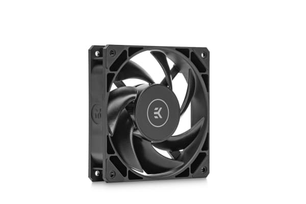 EK Water Blocks EK-Pro QDC, Vattenblock + bakre platta, 12 cm, Svart, Rostfritt stål