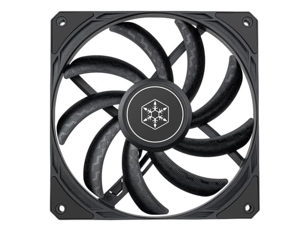 Silverstone SST-AS140B, Vifte, 14 cm, 1700 RPM, Sort