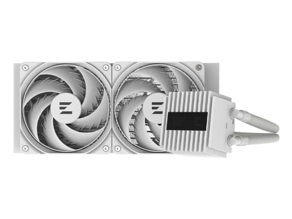 Zalman ALPHA2 A24 WHITE, Alt-i-ett væskekjøler, 12 cm, Hvit