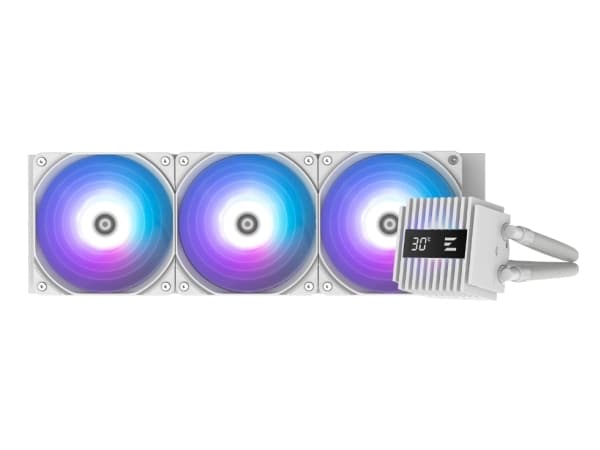 Zalman ALPHA2 A36 WHITE, Alt-i-ett væskekjøler, 12 cm, Hvit