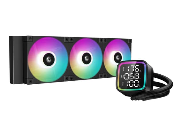 DeepCool LD360 prosessori All-in-one nestejäähdytin 12 cm Musta 1 kpl