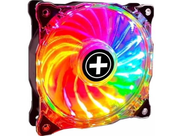 CASE FAN 120MM ARGB 4PIN+3P 12V XF092 XILENCE Gjennomsiktig
