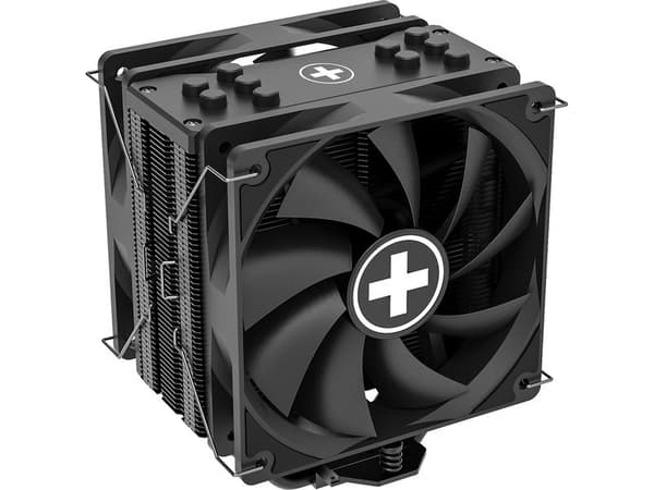 Xilence Performance A+ XC061, luftkylare, 12 cm, 700 rpm, 1600 rpm, 18 dB, 32,5 dB Svart