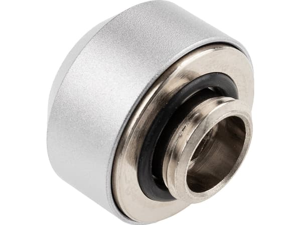Optimus Optimus Hardtube Fitting, 14 mm - sidabrinis