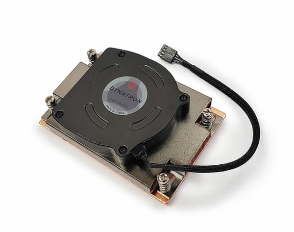 Dynatron A52, Luftkjøler, 8 cm, 2000 RPM, 8600 RPM, Sort, Grå Sort, Grå