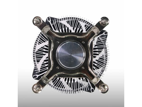 Titan DC-HA11TZ/RPW, Luftkjøler, 9,5 cm, 1000 RPM, 2600 RPM, Aluminium, Sort