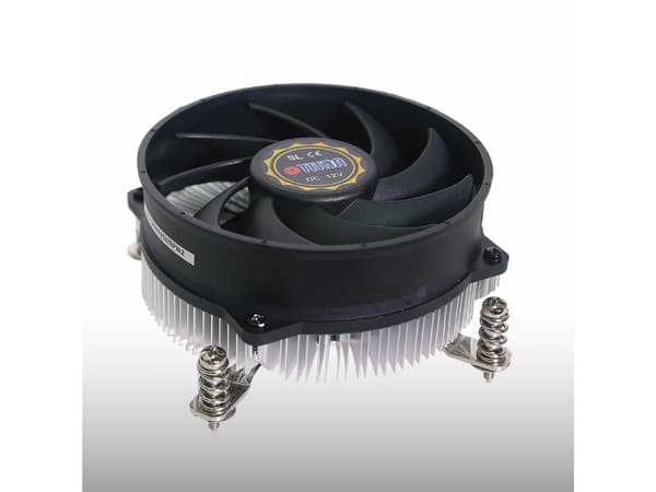 Titan DC-HA11TZ/RPW, Luftkjøler, 9,5 cm, 1000 RPM, 2600 RPM, Aluminium, Sort