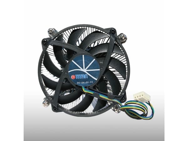 Titan DC-HA11TZ/RPW, Luftkjøler, 9,5 cm, 1000 RPM, 2600 RPM, Aluminium, Sort