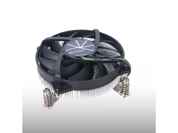 Titan DC-HA11TZ/RPW, Luftkjøler, 9,5 cm, 1000 RPM, 2600 RPM, Aluminium, Sort