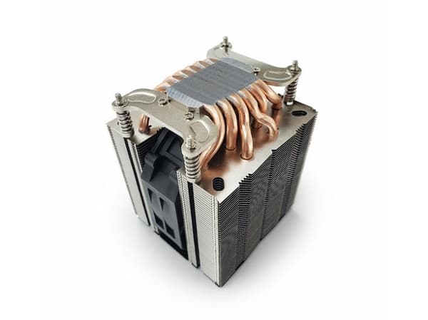 Dynatron A49, Luftkjøler, 800 RPM, 1800 RPM, Sort, Sølv