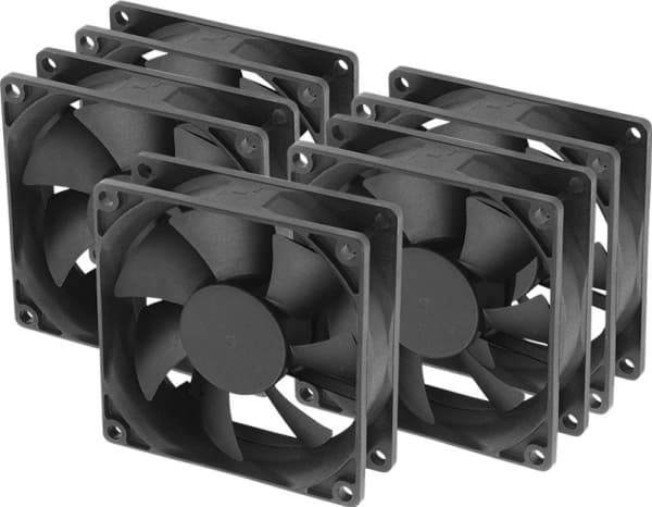 Akasa Paxfan 80 mm fläkt i 5-pack (AK-8025LS-KT05)