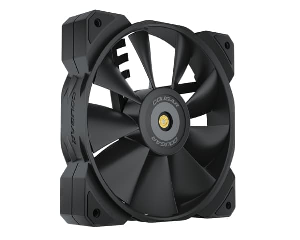 Cougar 3MMHP1203.0001 datamaskinens kjølesystem Datadeksel Vifte 12 cm Sort 3 stk(er) (CGR-CF-MHP12HB3)