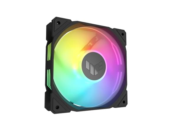 ASUS TUF Gaming TR120 ARGB - Fläktkit - 120 mm - svart (paket om 3)