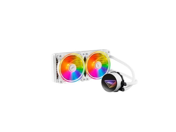 XPG LEVANTE X 240, Hybridkylare, 12 cm, 600 RPM, 2000 RPM, 18,17 dB, 61,5 cfm Vit
