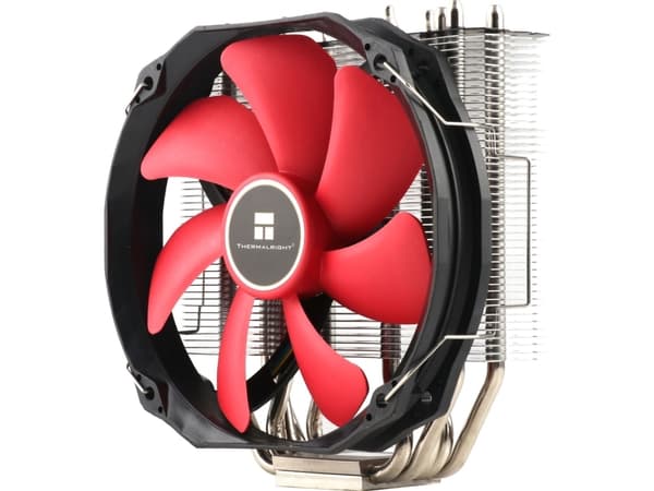 Thermalright TA140, Luftkjøler, 14 cm, 600 RPM, 1500 RPM, 32 dB, 85 cfm Grå, Rød
